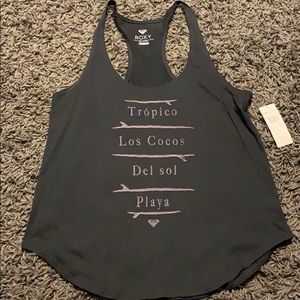 ROXY razor back tank top